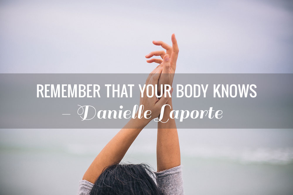 your body knows - The Nourish Exchange